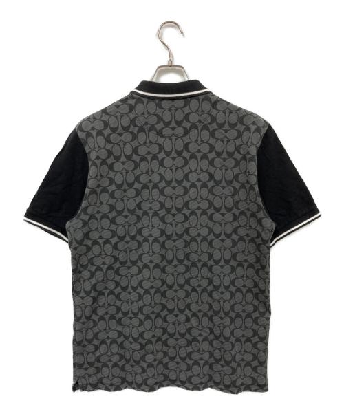 COACH（コーチ）COACH (コーチ) ポロシャツ ブラック サイズ:Ｍの古着・服飾アイテム