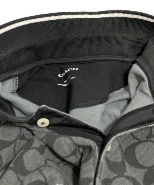 COACH（コーチ）COACH (コーチ) ポロシャツ ブラック サイズ:Ｍの古着・服飾アイテム