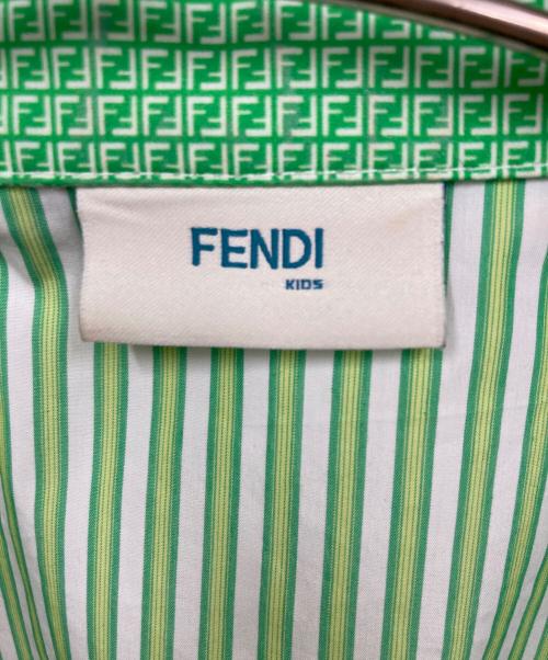 FENDI（フェンディ）FENDI (フェンディ) 半袖シャツ グリーン サイズ:12＋の古着・服飾アイテム