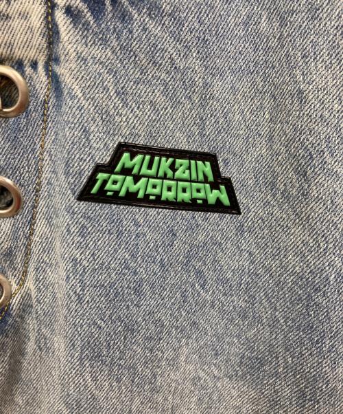 MUKZIN（ムクジン）MUKZIN (ムクジン) デニムパンツ スカイブルー サイズ:Ｍ 未使用品の古着・服飾アイテム