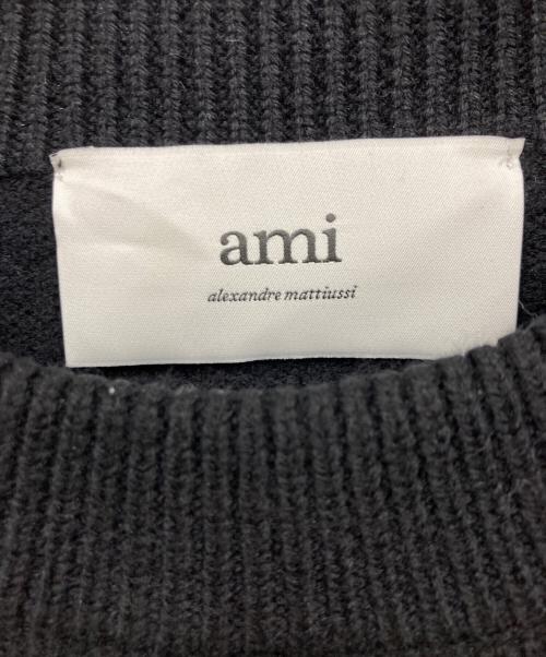 AMI PARIS（アミ パリス）AMI PARIS (アミ パリス) ニット ブラック サイズ:Lの古着・服飾アイテム