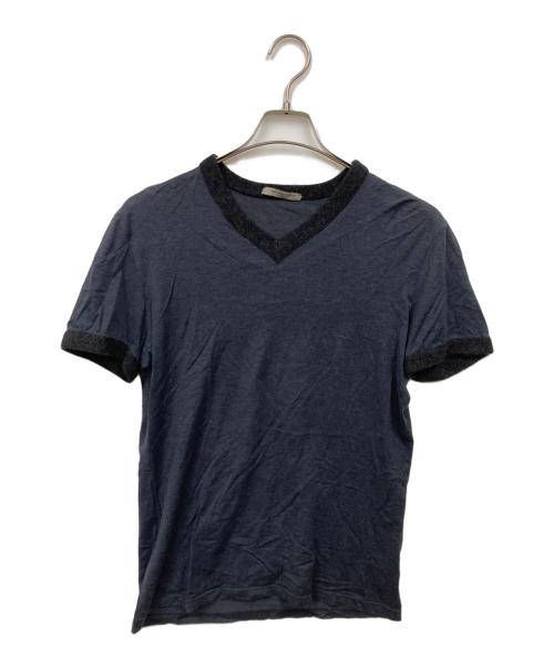 BOTTEGA VENETA（ボッテガベネタ）BOTTEGA VENETA (ボッテガベネタ) Tシャツ ネイビー サイズ:44の古着・服飾アイテム