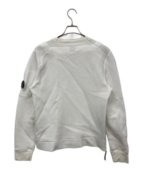 C.P COMPANY（シーピーカンパニー）C.P COMPANY (シーピーカンパニー) スウェット ホワイト サイズ:Mの古着・服飾アイテム