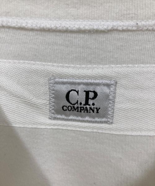 C.P COMPANY（シーピーカンパニー）C.P COMPANY (シーピーカンパニー) スウェット ホワイト サイズ:Mの古着・服飾アイテム
