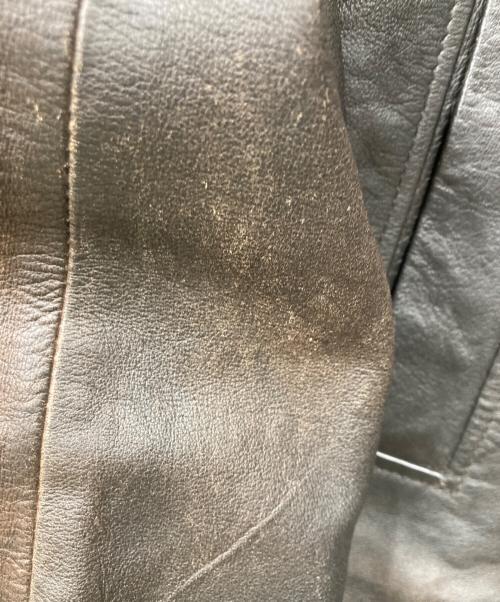 DOLCE & GABBANA（ドルチェ＆ガッバーナ）DOLCE & GABBANA (ドルチェ＆ガッバーナ) レザージャケット ブラウン サイズ:48の古着・服飾アイテム