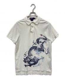 POLO RALPH LAUREN（ポロ・ラルフローレン）の古着「ポロシャツ」｜ホワイト