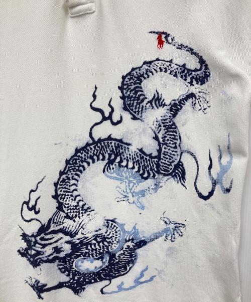 POLO RALPH LAUREN（ポロ・ラルフローレン）POLO RALPH LAUREN (ポロ・ラルフローレン) ポロシャツ ホワイト サイズ:Mの古着・服飾アイテム