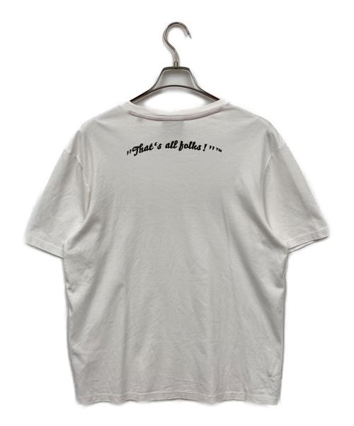 BOSS（ボス）BOSS (ボス) LOONEY TUNES (ルーニーチューンズ) Tシャツ ホワイト サイズ:Mの古着・服飾アイテム