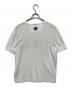 BOSS (ボス) デタッチャブルロゴバッジ コットンジャージー Tシャツ ホワイト サイズ:不明：5000円