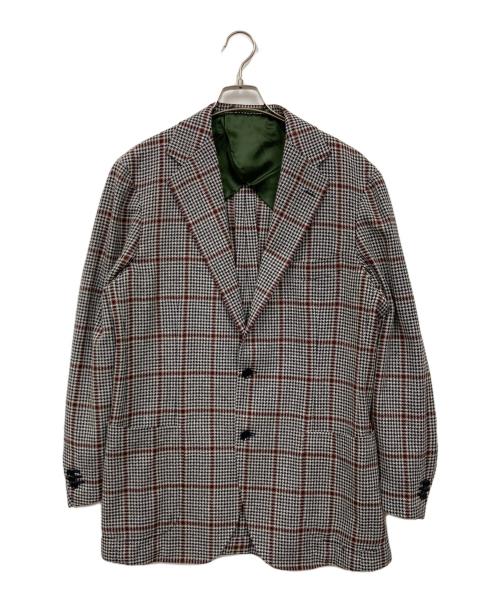 RING JACKET（リングジャケット）RING JACKET (リングジャケット) テーラードジャケット ベージュ サイズ:SIZE52の古着・服飾アイテム