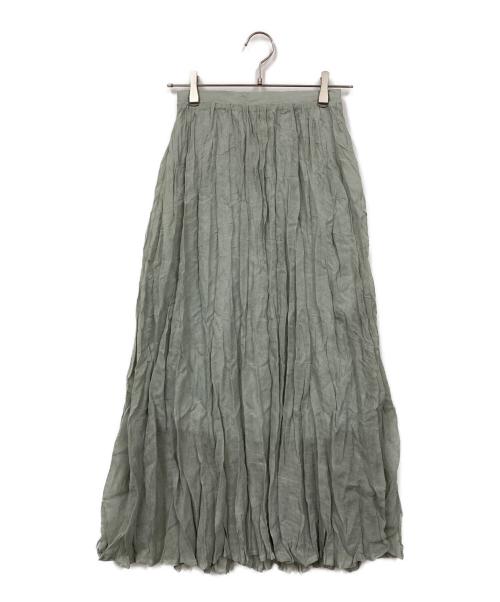 Whim Gazette（ウィムガゼット）Whim Gazette (ウィムガゼット) スカート 黄緑 サイズ:F 未使用品の古着・服飾アイテム