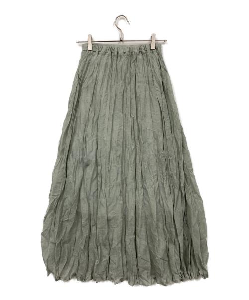 Whim Gazette（ウィムガゼット）Whim Gazette (ウィムガゼット) スカート 黄緑 サイズ:F 未使用品の古着・服飾アイテム
