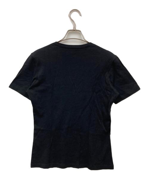 Christian Dior（クリスチャン ディオール）Christian Dior (クリスチャン ディオール) VネックTシャツ ブラック サイズ:38の古着・服飾アイテム