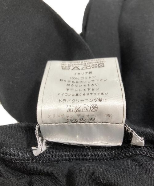 Christian Dior（クリスチャン ディオール）Christian Dior (クリスチャン ディオール) VネックTシャツ ブラック サイズ:38の古着・服飾アイテム