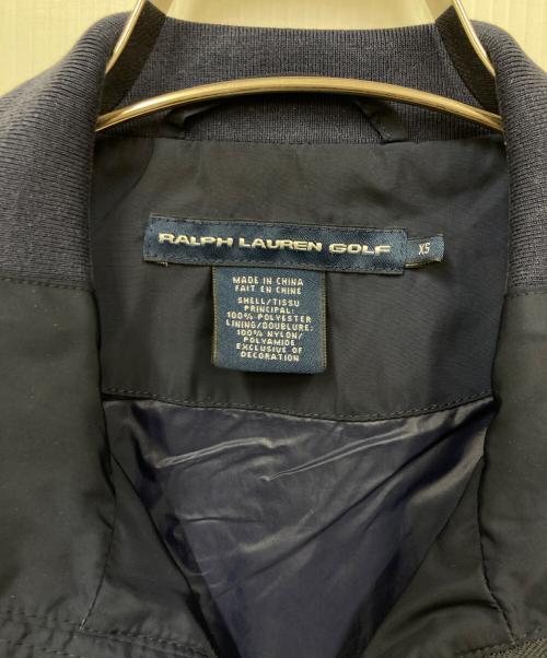 Ralph Lauren POLO GOLF（ラルフローレンポロゴルフ）Ralph Lauren POLO GOLF (ラルフローレンポロゴルフ) ブルゾン ネイビー サイズ:XSの古着・服飾アイテム