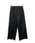 ssstein（シュタイン）の古着「24AW EXTRA WIDE TROUSERS」｜ブラック