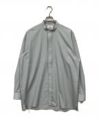THE RERACSザ リラクス）の古着「THE BAND COLLAR SHIRT」｜スカイブルー