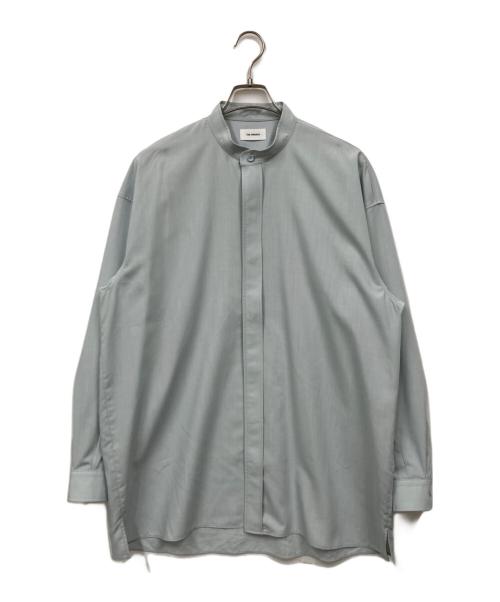THE RERACS（ザ リラクス）THE RERACS (ザ リラクス) THE BAND COLLAR SHIRT スカイブルー サイズ:46の古着・服飾アイテム