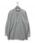 THE RERACS（ザ リラクス）の古着「THE BAND COLLAR SHIRT」｜スカイブルー