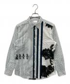PAUL SMITHポールスミス）の古着「柄シャツ」｜スカイブルー