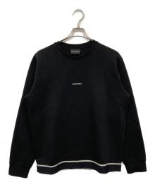 EMPORIO ARMANI（エンポリオ アルマーニ）の古着「スウェット」｜ブラック