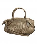 COACHコーチ）の古着「マディソンギャザード2WAYバッグ」