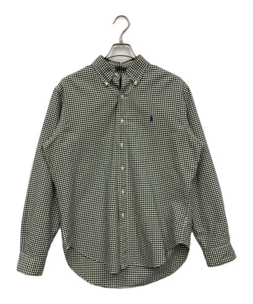 POLO RALPH LAUREN（ポロ・ラルフローレン）POLO RALPH LAUREN (ポロ・ラルフローレン) チェックシャツ グリーン サイズ:Mの古着・服飾アイテム