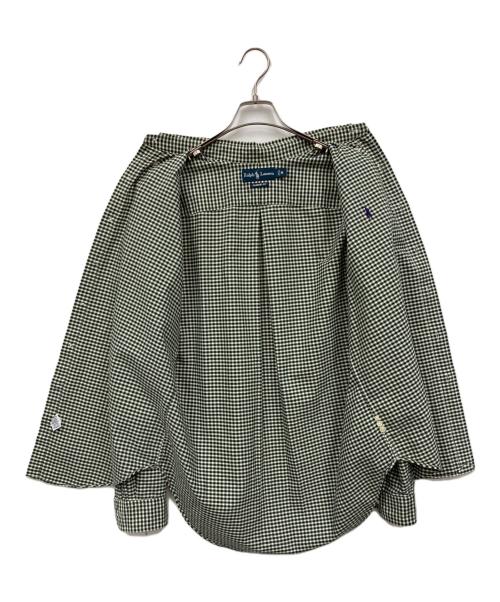 POLO RALPH LAUREN（ポロ・ラルフローレン）POLO RALPH LAUREN (ポロ・ラルフローレン) チェックシャツ グリーン サイズ:Mの古着・服飾アイテム