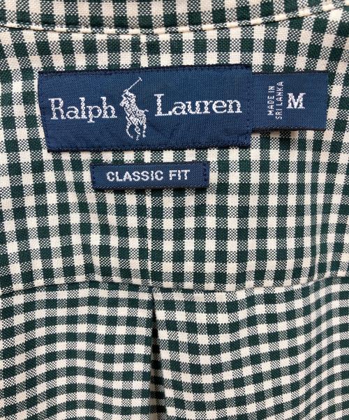 POLO RALPH LAUREN（ポロ・ラルフローレン）POLO RALPH LAUREN (ポロ・ラルフローレン) チェックシャツ グリーン サイズ:Mの古着・服飾アイテム