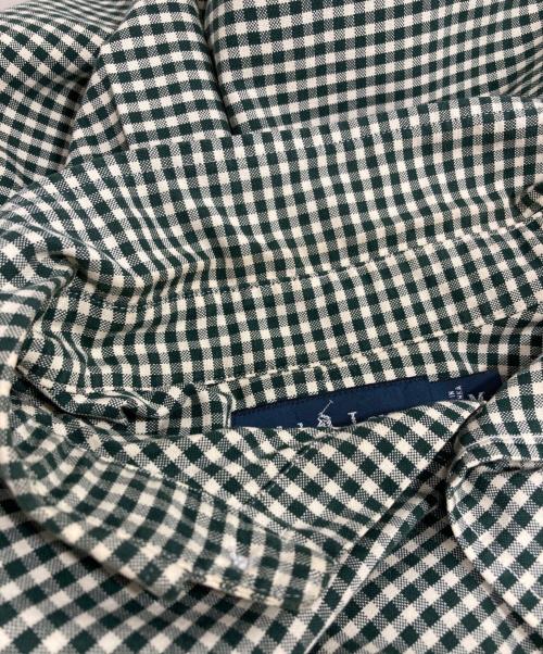 POLO RALPH LAUREN（ポロ・ラルフローレン）POLO RALPH LAUREN (ポロ・ラルフローレン) チェックシャツ グリーン サイズ:Mの古着・服飾アイテム