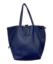 FURLA（フルラ）の古着「トートバッグ」｜ネイビー