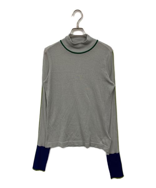 UN3D.（アンスリード）UN3D. (アンスリード) ニット グレー サイズ:Fの古着・服飾アイテム
