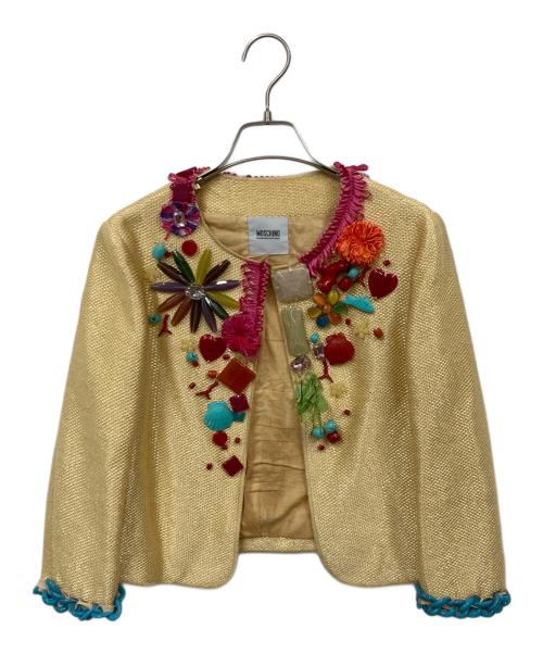 MOSCHINO（モスキーノ）MOSCHINO (モスキ) ジャケット ベージュ サイズ:36の古着・服飾アイテム