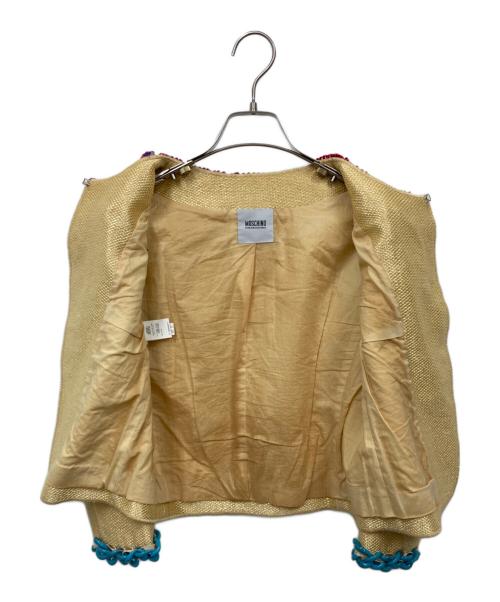 MOSCHINO（モスキーノ）MOSCHINO (モスキ) ジャケット ベージュ サイズ:36の古着・服飾アイテム