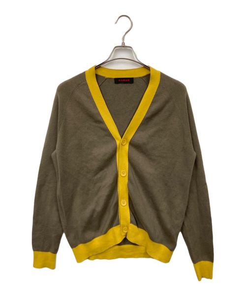 CABAN（キャバン）CABaN (キャバン) カーディガン オリーブ サイズ:Mの古着・服飾アイテム