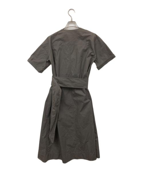 CELINE（セリーヌ）CELINE (セリーヌ) 半袖ワンピース ブラウン サイズ:34の古着・服飾アイテム