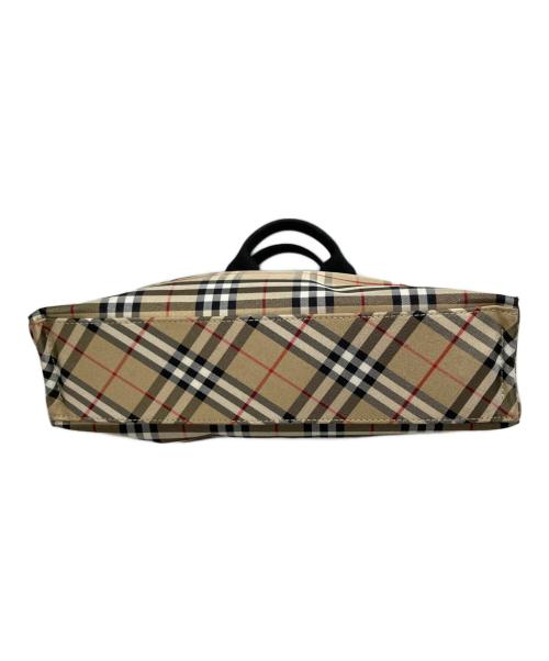 BURBERRY BLUE LABEL（バーバリー ブルー レーベル）BURBERRY BLUE LABEL (バーバリー ブルー レーベル) ハンドバッグ ベージュの古着・服飾アイテム
