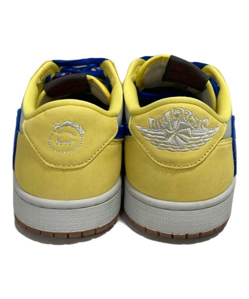 NIKE（ナイキ）NIKE (ナイキ) Travis Scott (トラヴィススコット) スニーカー イエロー サイズ:26.5の古着・服飾アイテム