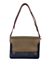 MARNI（マルニ）の古着「ショルダーバッグ」｜ネイビー
