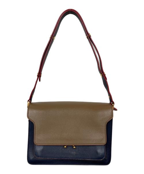 MARNI（マルニ）MARNI (マルニ) ショルダーバッグ ネイビーの古着・服飾アイテム