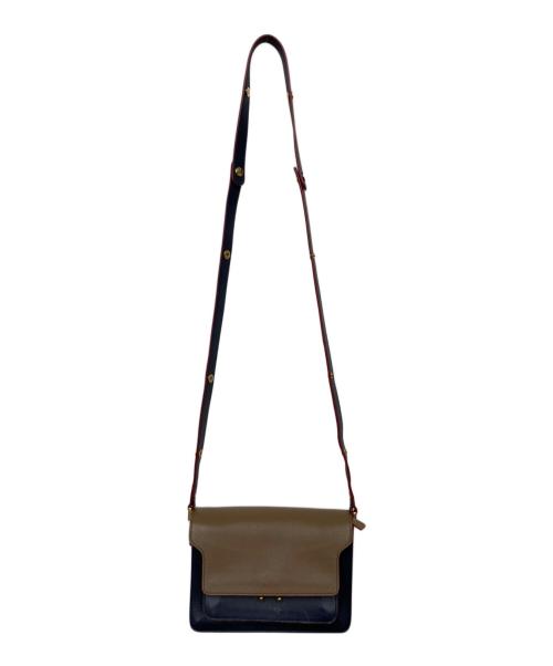 MARNI（マルニ）MARNI (マルニ) ショルダーバッグ ネイビーの古着・服飾アイテム