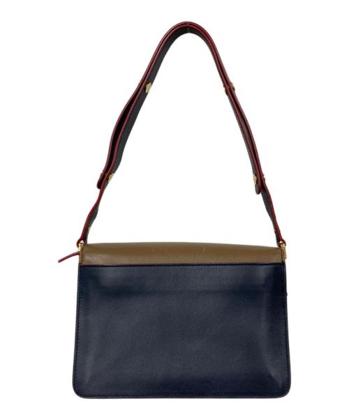 MARNI（マルニ）MARNI (マルニ) ショルダーバッグ ネイビーの古着・服飾アイテム