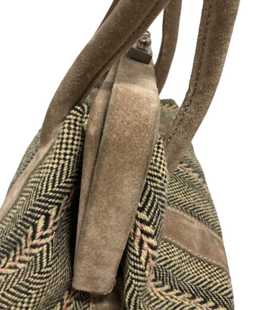 MARNI（マルニ）MARNI (マルニ) がま口バッグ ベージュの古着・服飾アイテム
