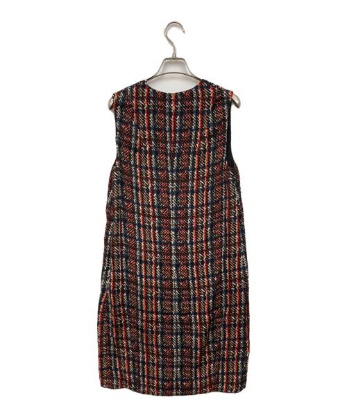 MARNI（マルニ）MARNI (マルニ) ノースリーブワンピース レッド サイズ:38の古着・服飾アイテム