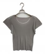PLEATS PLEASEプリーツプリーズ）の古着「Tシャツ」｜グレー