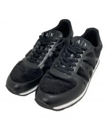 ARMANI EXCHANGE（アルマーニ エクスチェンジ）の古着「スニーカー」｜ブラック