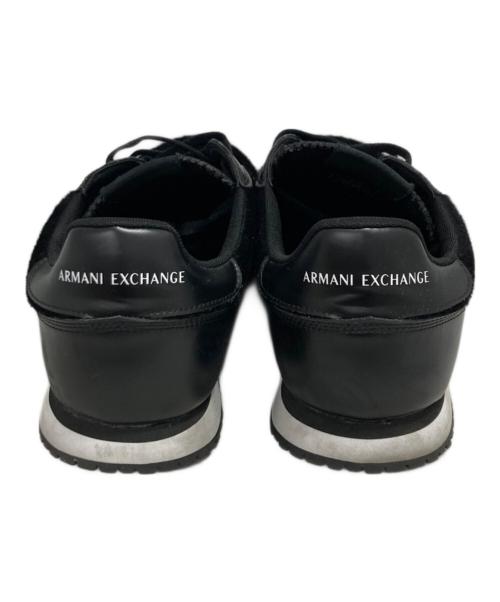 ARMANI EXCHANGE（アルマーニ エクスチェンジ）ARMANI EXCHANGE (アルマーニ エクスチェンジ) スニーカー ブラック サイズ:27の古着・服飾アイテム