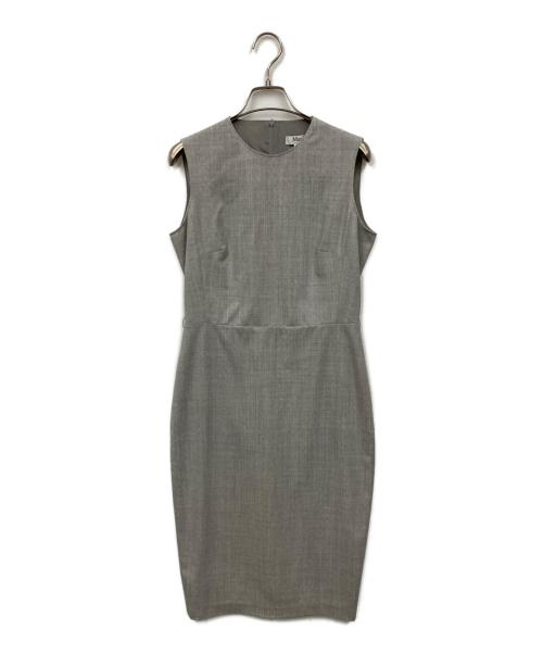 MaxMara（マックスマーラ）MaxMara (マックスマーラ) ノースリーブワンピース グレー サイズ:40の古着・服飾アイテム
