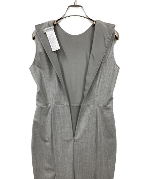 MaxMara（マックスマーラ）MaxMara (マックスマーラ) ノースリーブワンピース グレー サイズ:40の古着・服飾アイテム