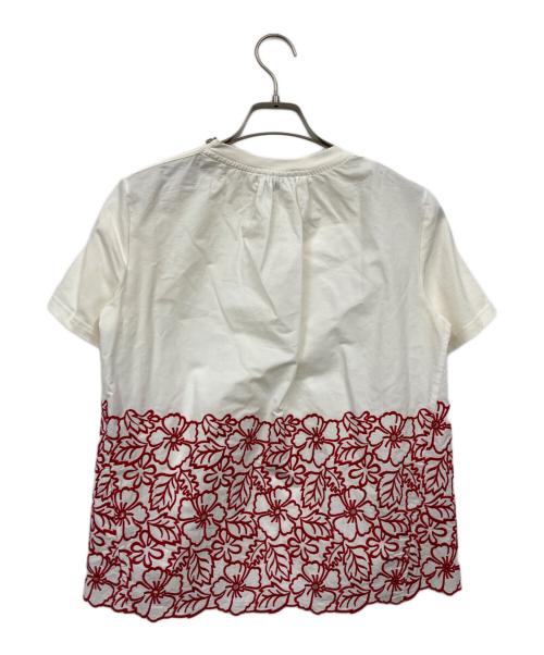 MONCLER（モンクレール）MONCLER (モンクレール) ブラウス ホワイト サイズ:SIZE Sの古着・服飾アイテム